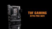 ASUS TUF GAMING H770-PRO WIFI 1700P DDR5 SES GLAN DP/HDMI SATA3 USB3.2 ATX